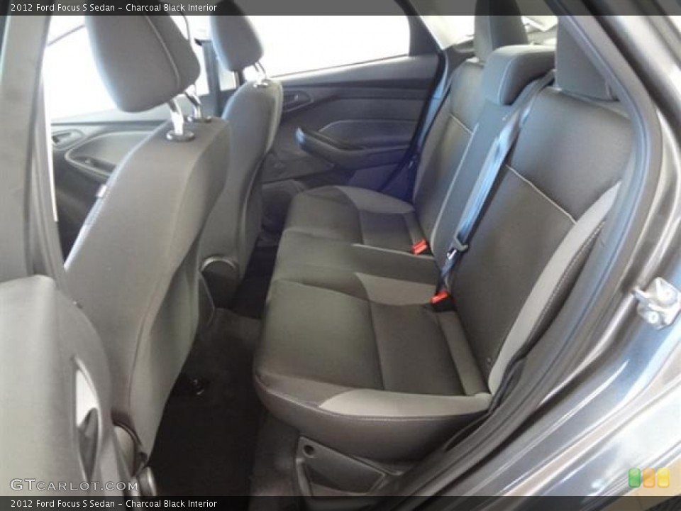 Charcoal Black Interior Photo for the 2012 Ford Focus S Sedan #59017595
