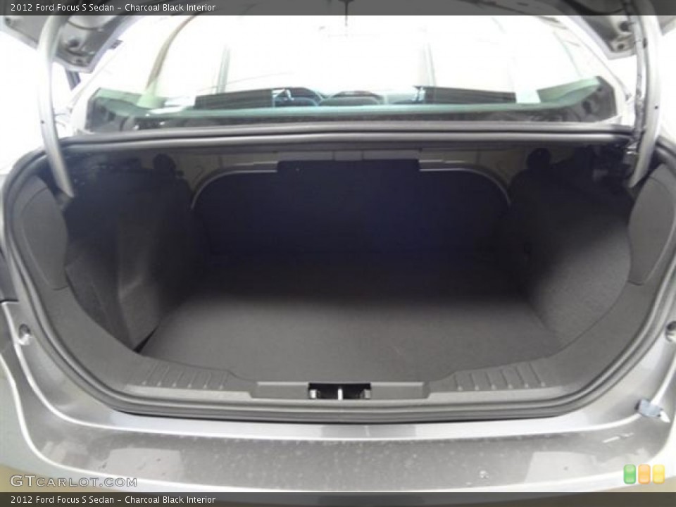 Charcoal Black Interior Trunk for the 2012 Ford Focus S Sedan #59017601