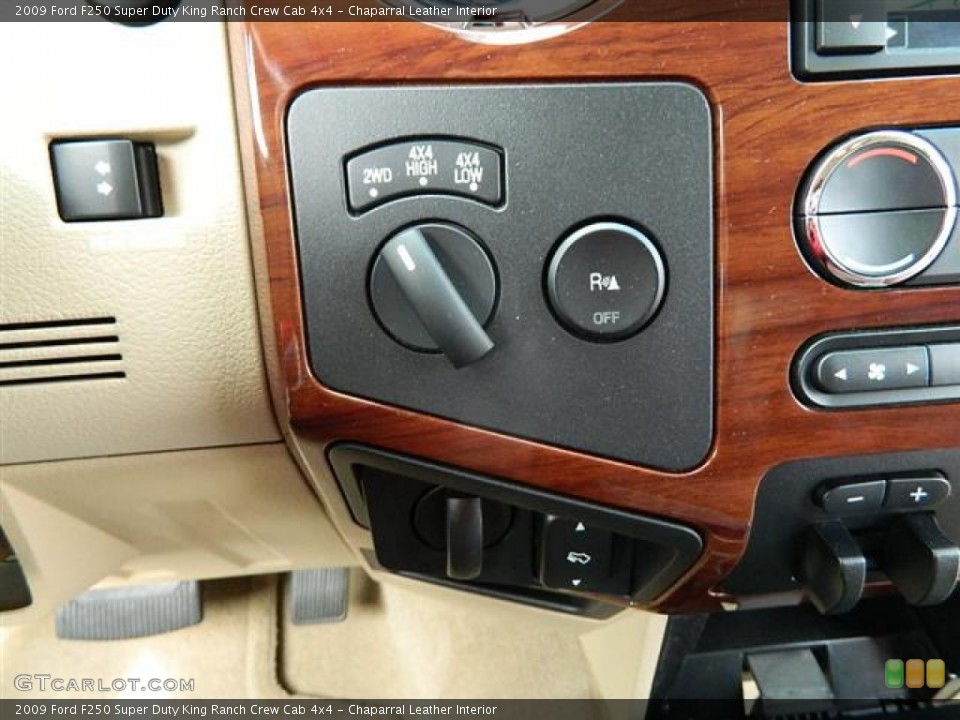 Chaparral Leather Interior Controls for the 2009 Ford F250 Super Duty King Ranch Crew Cab 4x4 #59017737