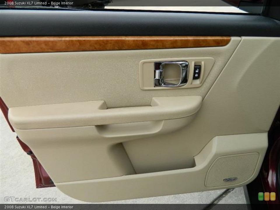 Beige Interior Door Panel for the 2008 Suzuki XL7 Limited #59018045