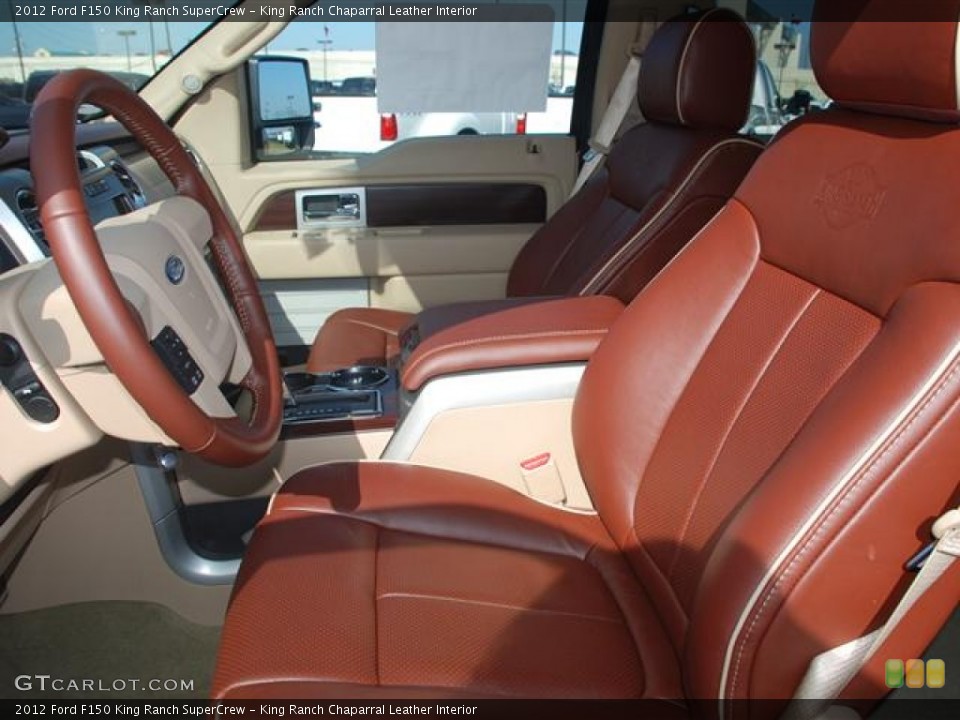 King Ranch Chaparral Leather Interior Photo for the 2012 Ford F150 King Ranch SuperCrew #59018542