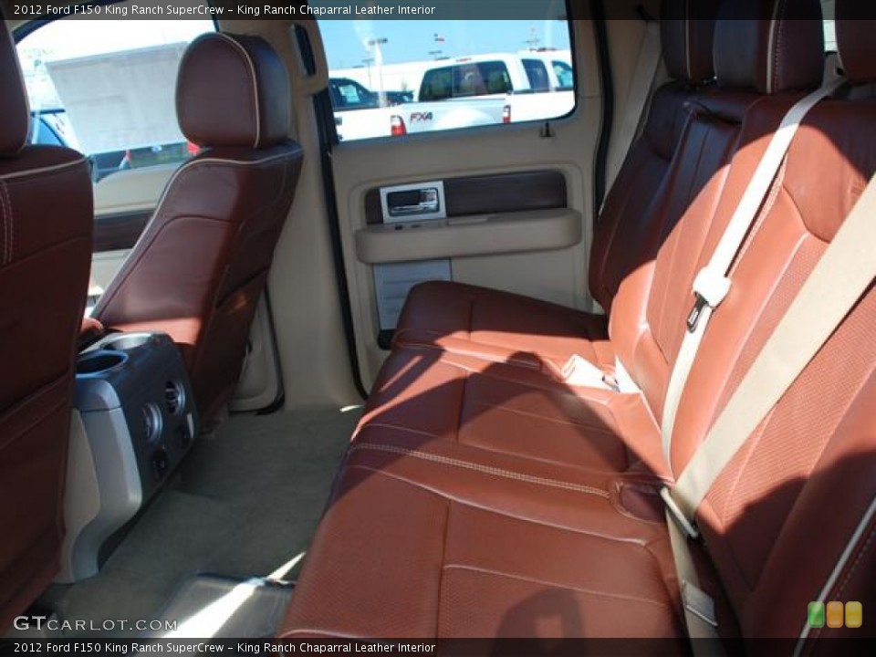 King Ranch Chaparral Leather Interior Photo for the 2012 Ford F150 King Ranch SuperCrew #59018549