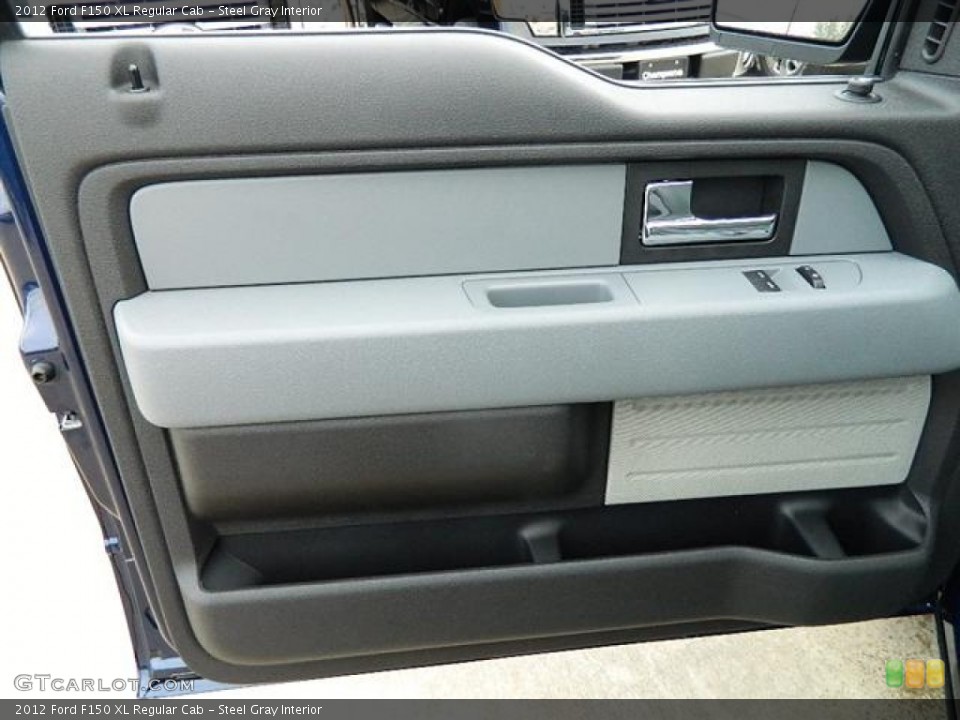 Steel Gray Interior Door Panel for the 2012 Ford F150 XL Regular Cab #59019803