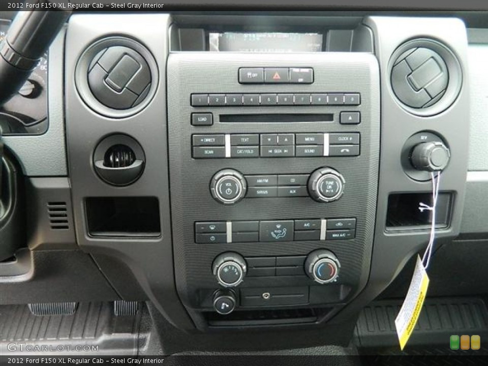 Steel Gray Interior Controls for the 2012 Ford F150 XL Regular Cab #59019809