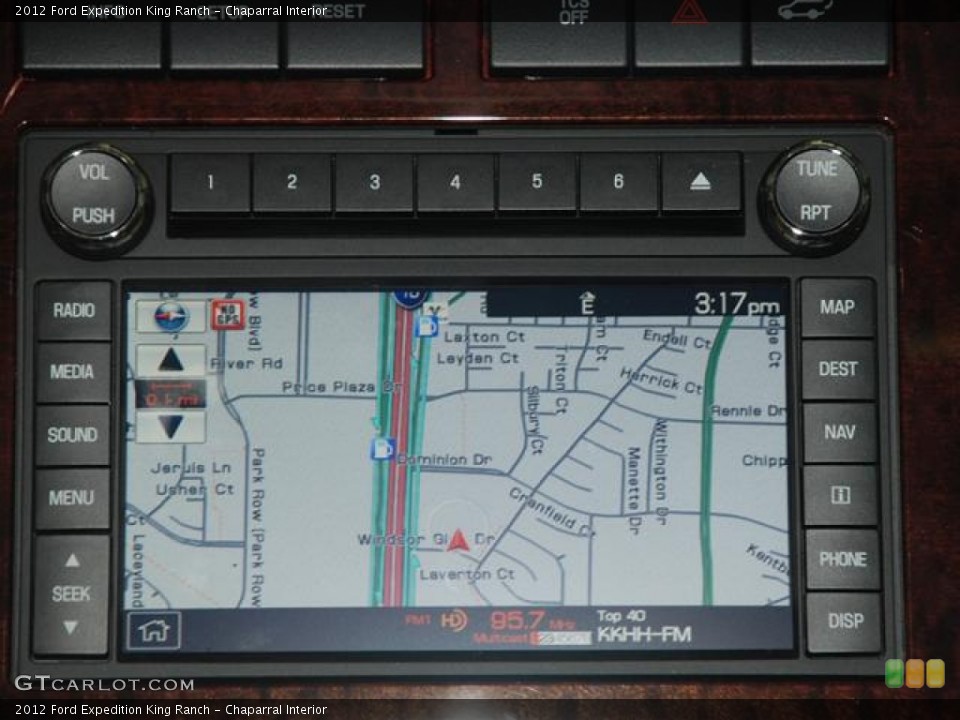 Chaparral Interior Navigation for the 2012 Ford Expedition King Ranch #59020607
