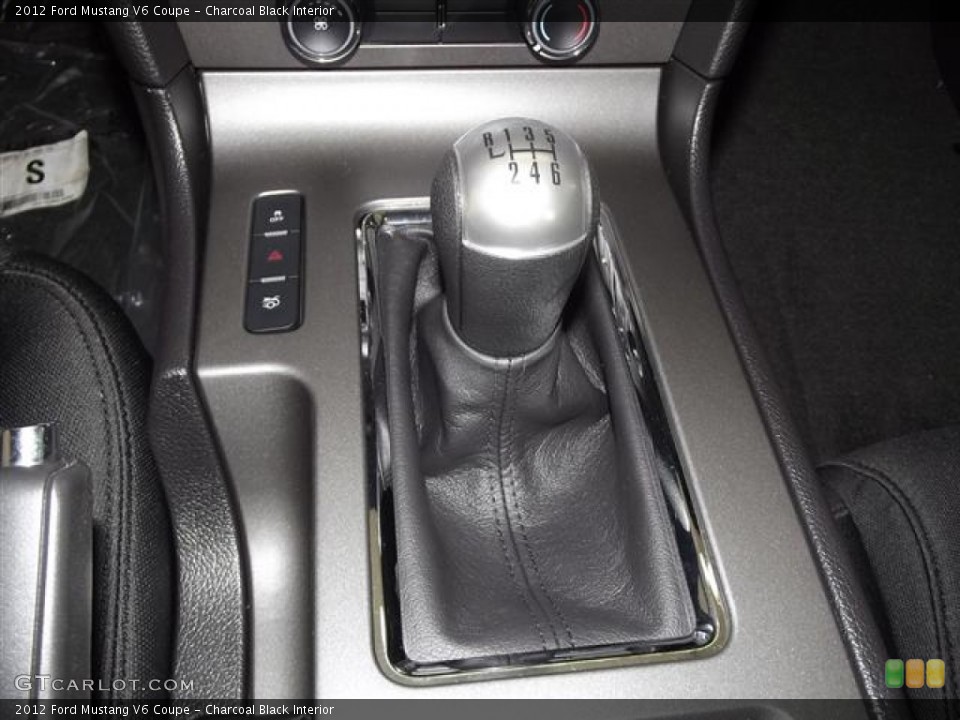 Charcoal Black Interior Transmission for the 2012 Ford Mustang V6 Coupe #59021054