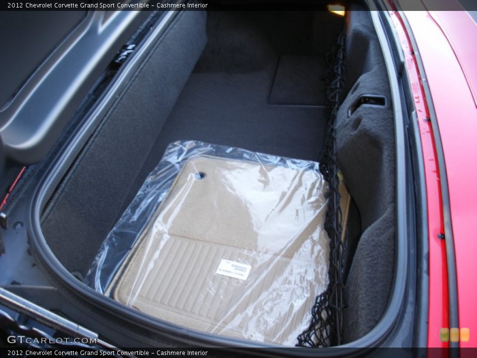 Cashmere Interior Trunk for the 2012 Chevrolet Corvette Grand Sport Convertible #59023736