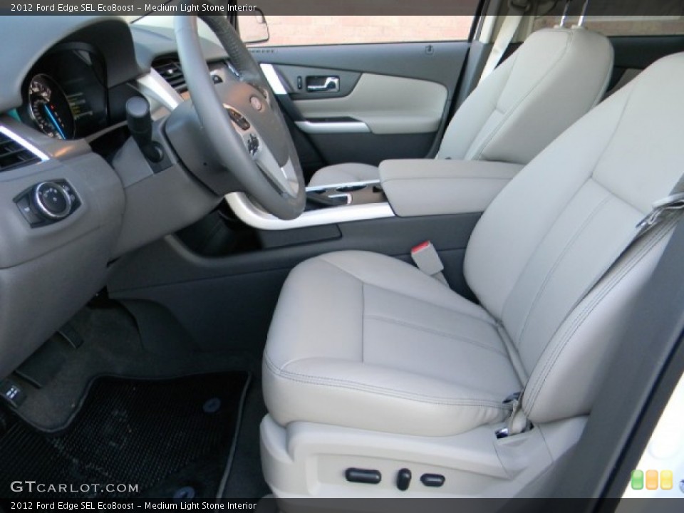 Medium Light Stone Interior Photo for the 2012 Ford Edge SEL EcoBoost #59023761
