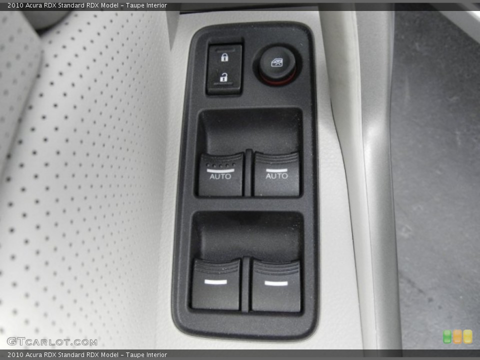 Taupe Interior Controls for the 2010 Acura RDX  #59023959