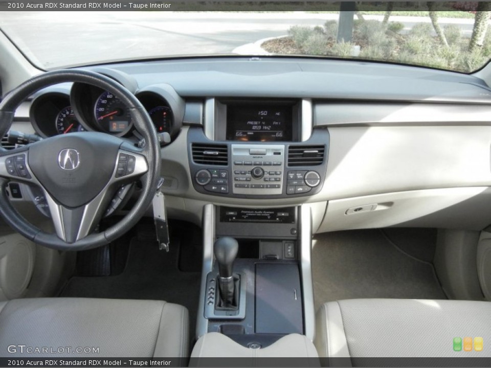 Taupe Interior Dashboard for the 2010 Acura RDX  #59024017