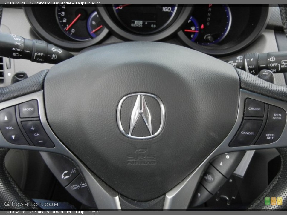 Taupe Interior Controls for the 2010 Acura RDX  #59024088