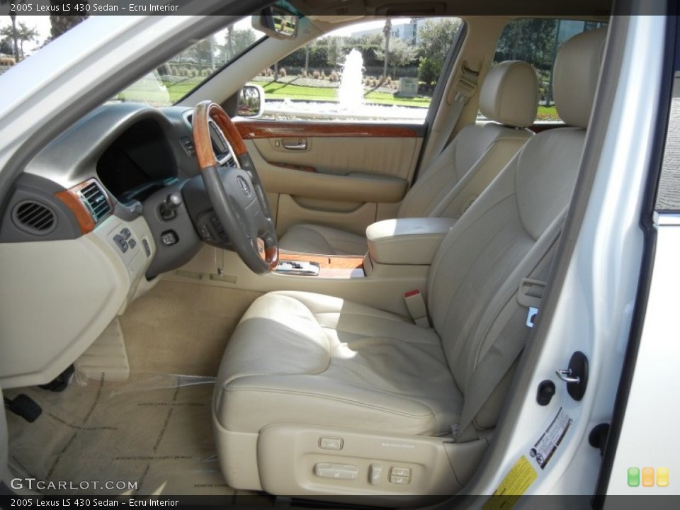 Ecru Interior Photo for the 2005 Lexus LS 430 Sedan #59025345