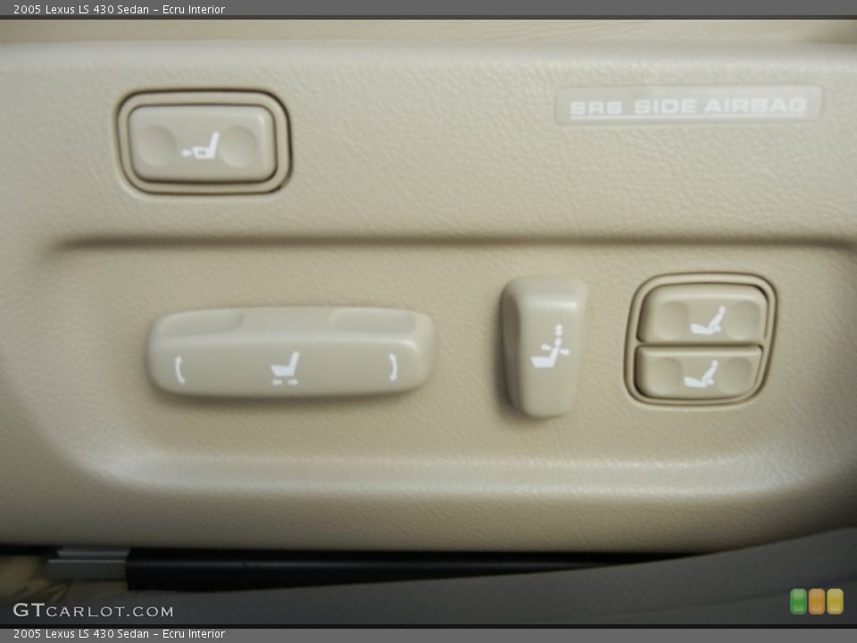 Ecru Interior Controls for the 2005 Lexus LS 430 Sedan #59025373