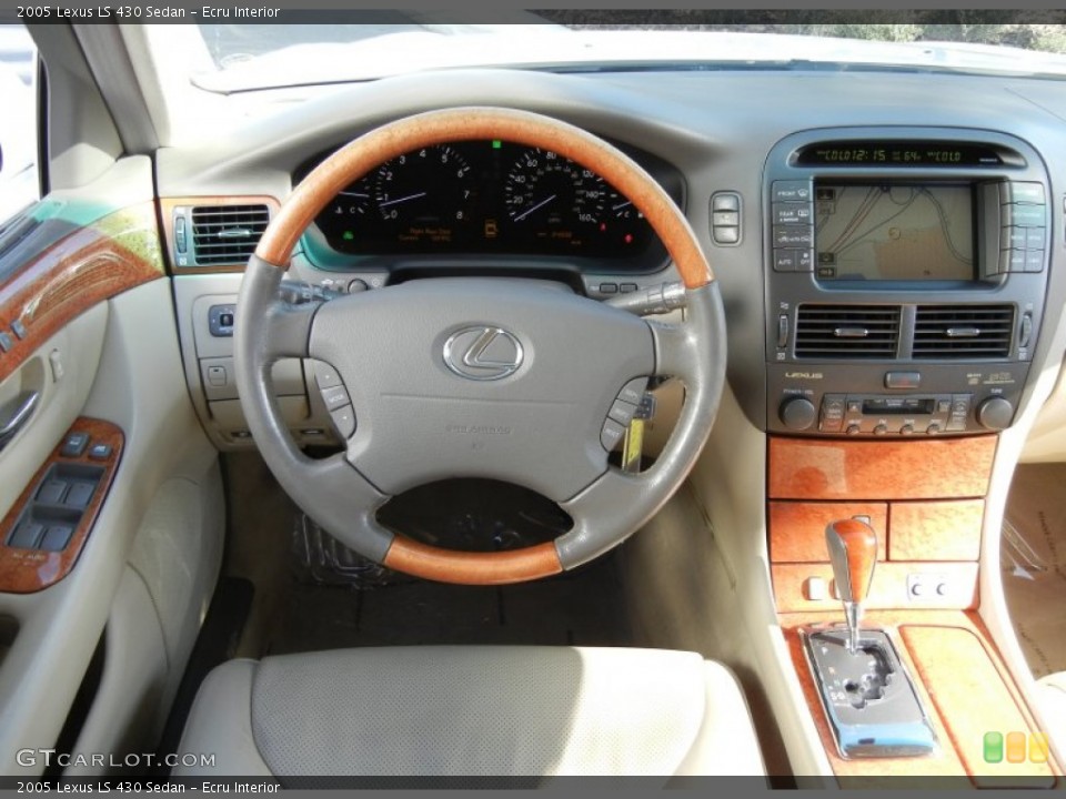 Ecru Interior Dashboard for the 2005 Lexus LS 430 Sedan #59025447