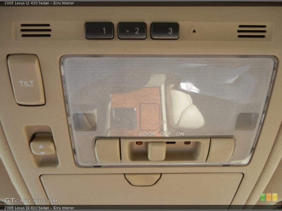 Ecru Interior Controls for the 2005 Lexus LS 430 Sedan #59025501
