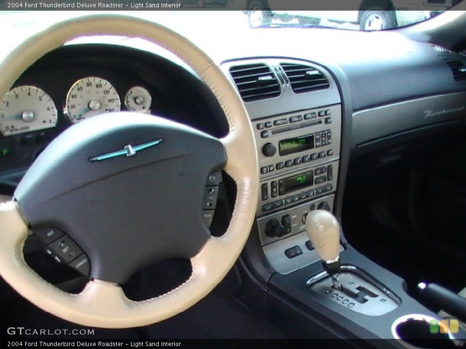 Light Sand Interior Dashboard for the 2004 Ford Thunderbird Deluxe Roadster #59025504