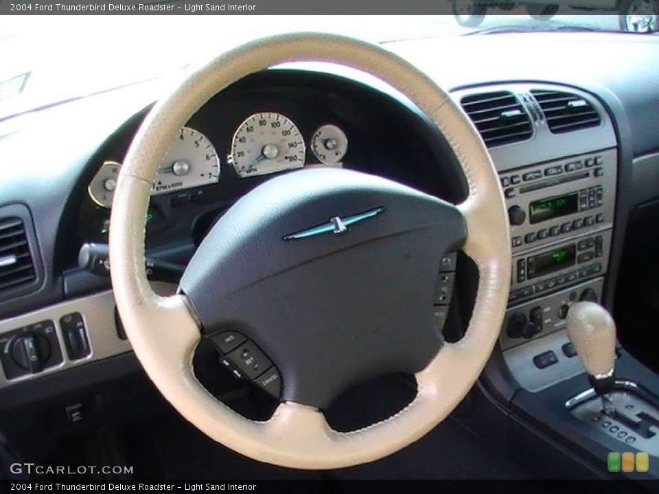 Light Sand Interior Steering Wheel for the 2004 Ford Thunderbird Deluxe Roadster #59025510