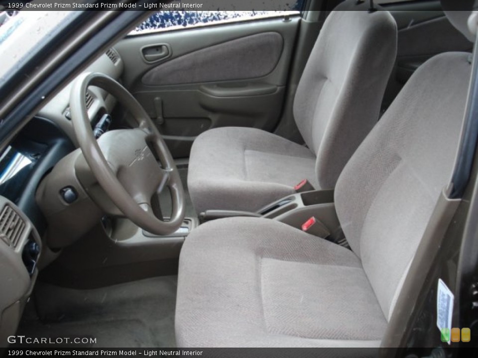 Light Neutral Interior Photo for the 1999 Chevrolet Prizm  #59028139
