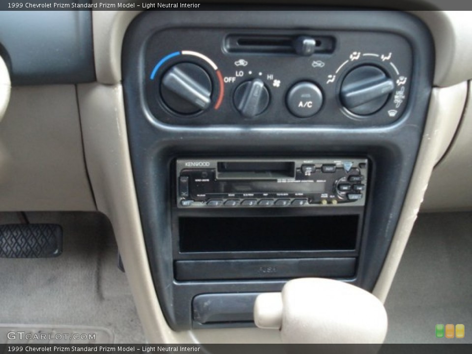 Light Neutral Interior Controls for the 1999 Chevrolet Prizm  #59028166