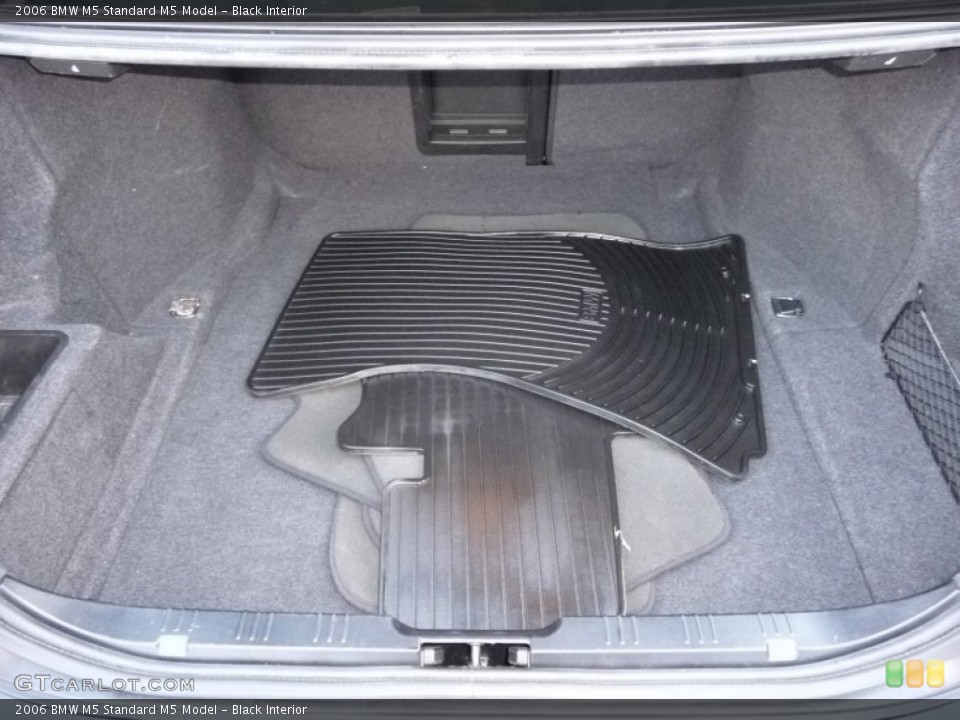 Black Interior Trunk for the 2006 BMW M5  #59032051