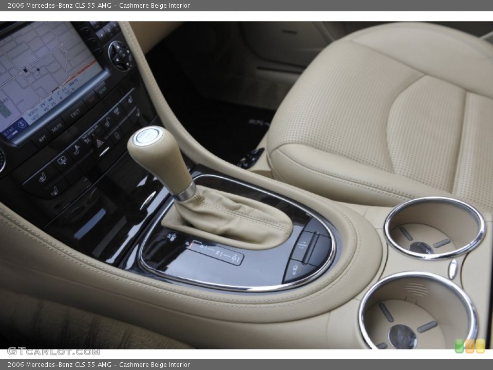 Cashmere Beige Interior Transmission for the 2006 Mercedes-Benz CLS 55 AMG #59032228