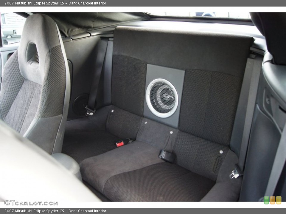 Dark Charcoal Interior Photo for the 2007 Mitsubishi Eclipse Spyder GS #59032720