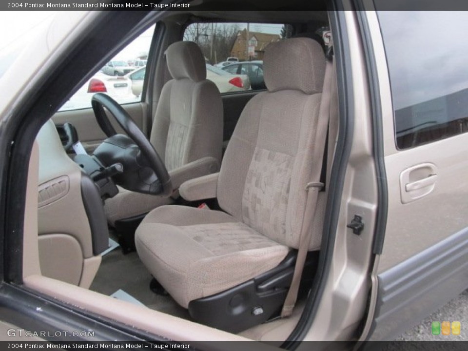 Taupe Interior Photo for the 2004 Pontiac Montana  #59034007