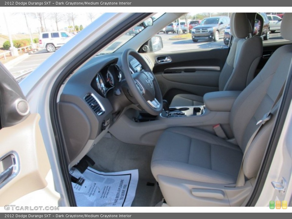 Dark Graystone/Medium Graystone Interior Photo for the 2012 Dodge Durango SXT #59034868