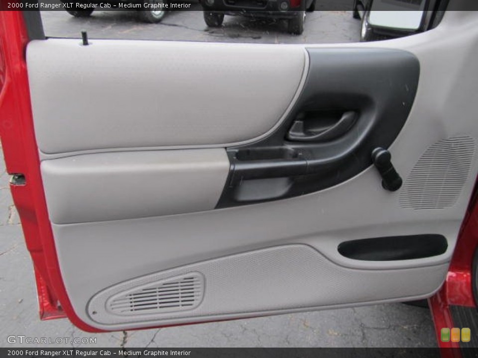 Medium Graphite Interior Door Panel for the 2000 Ford Ranger XLT Regular Cab #59039931