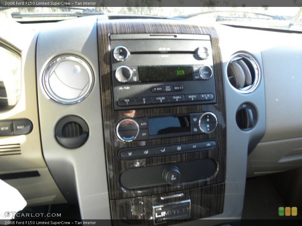 Tan Interior Controls for the 2008 Ford F150 Limited SuperCrew #59042512