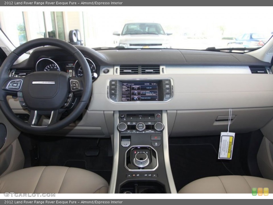 Almond/Espresso Interior Dashboard for the 2012 Land Rover Range Rover Evoque Pure #59049394