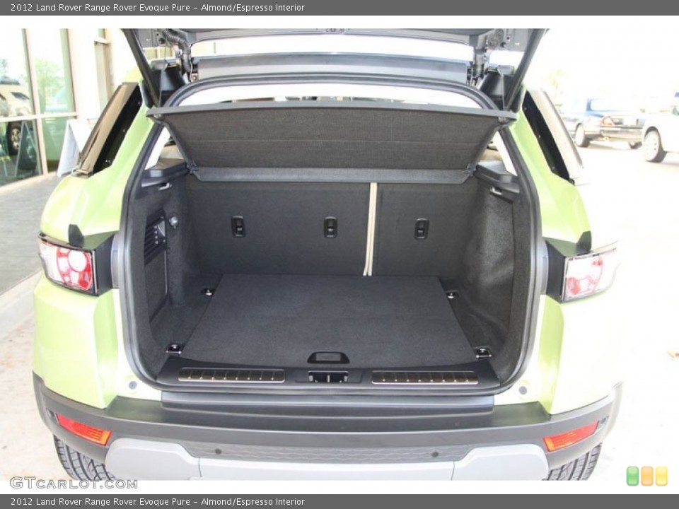 Almond/Espresso Interior Trunk for the 2012 Land Rover Range Rover Evoque Pure #59049409
