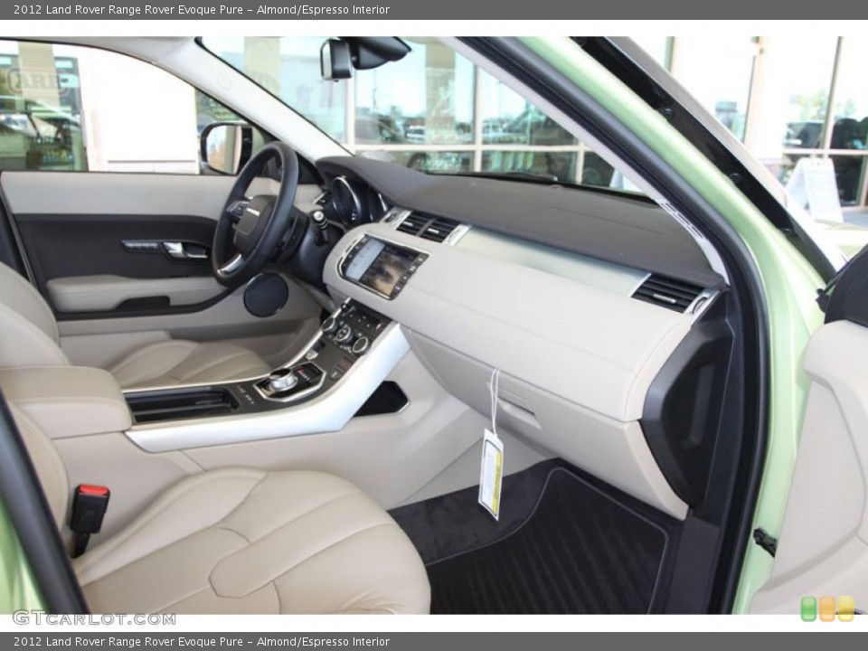 Almond/Espresso Interior Dashboard for the 2012 Land Rover Range Rover Evoque Pure #59049427