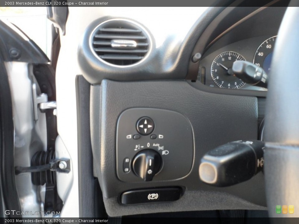 Charcoal Interior Controls for the 2003 Mercedes-Benz CLK 320 Coupe #59051216