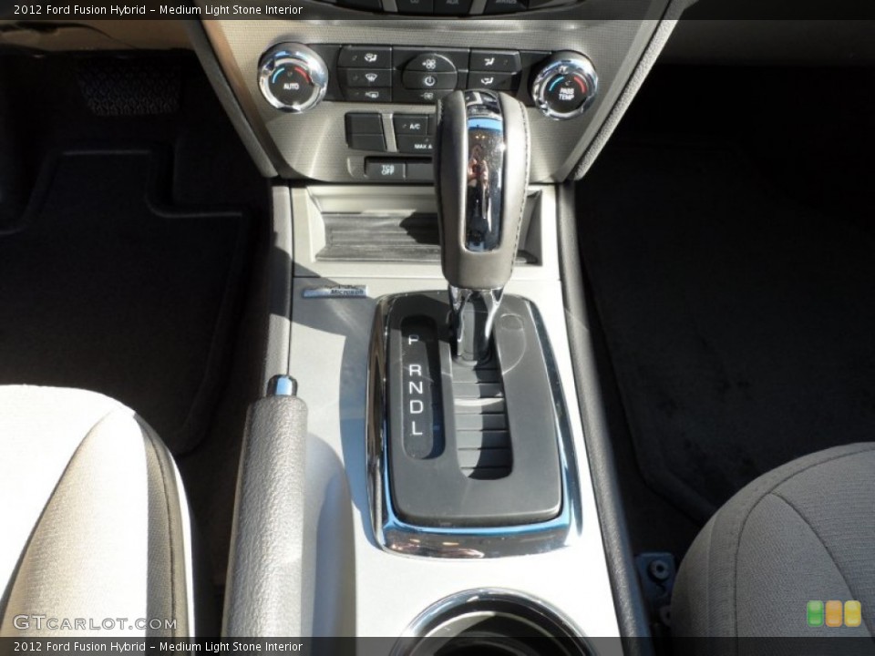 Medium Light Stone Interior Transmission for the 2012 Ford Fusion Hybrid #59051963