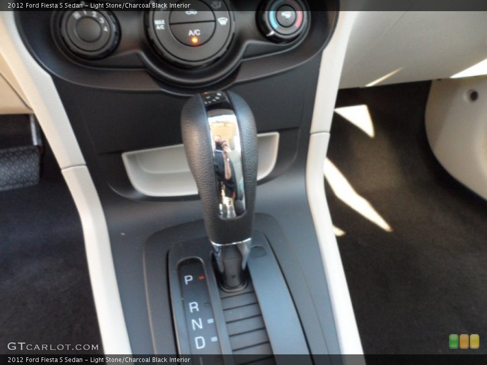 Light Stone/Charcoal Black Interior Transmission for the 2012 Ford Fiesta S Sedan #59052170