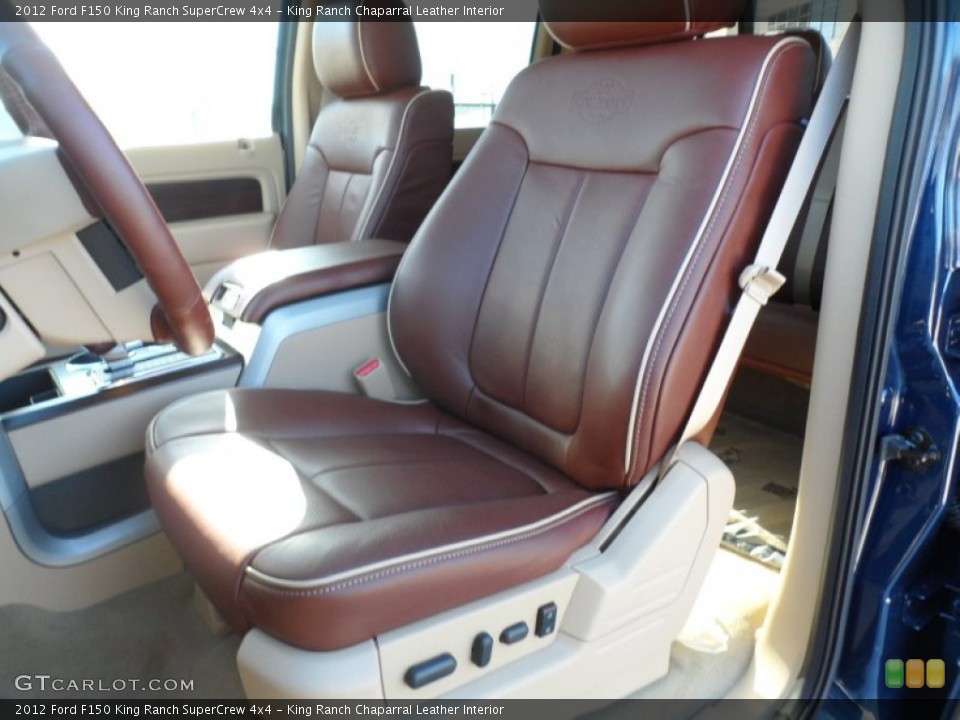 King Ranch Chaparral Leather Interior Photo for the 2012 Ford F150 King Ranch SuperCrew 4x4 #59052260
