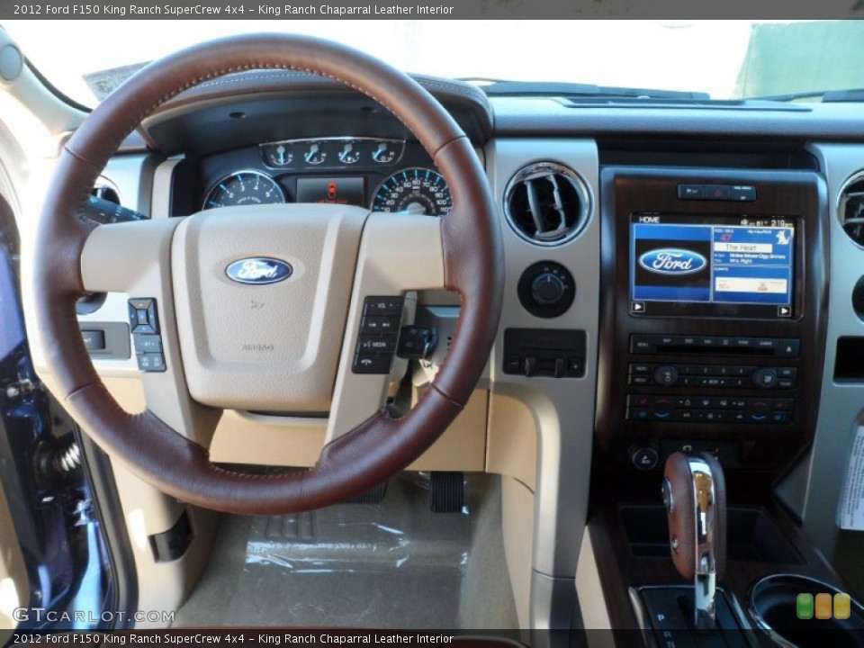 King Ranch Chaparral Leather Interior Dashboard for the 2012 Ford F150 King Ranch SuperCrew 4x4 #59052269
