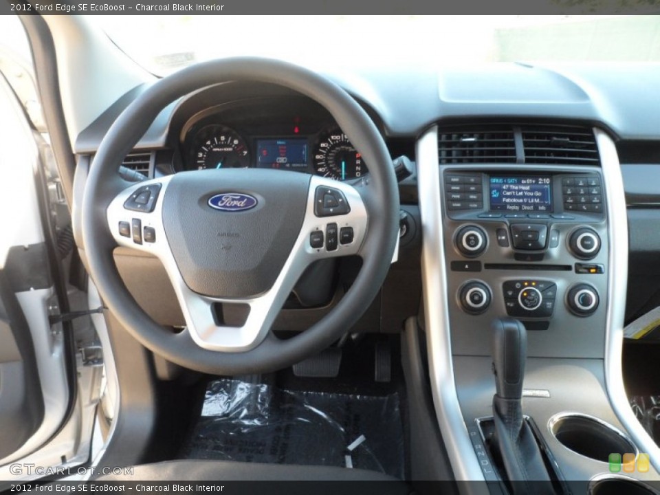 Charcoal Black Interior Dashboard for the 2012 Ford Edge SE EcoBoost #59053088