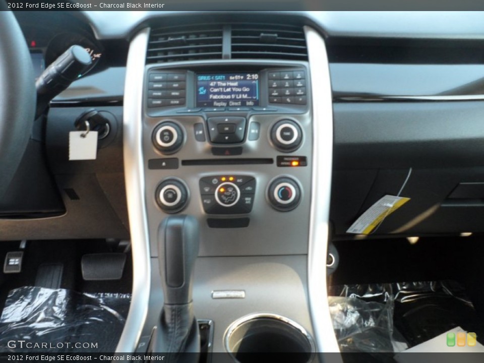 Charcoal Black Interior Controls for the 2012 Ford Edge SE EcoBoost #59053091