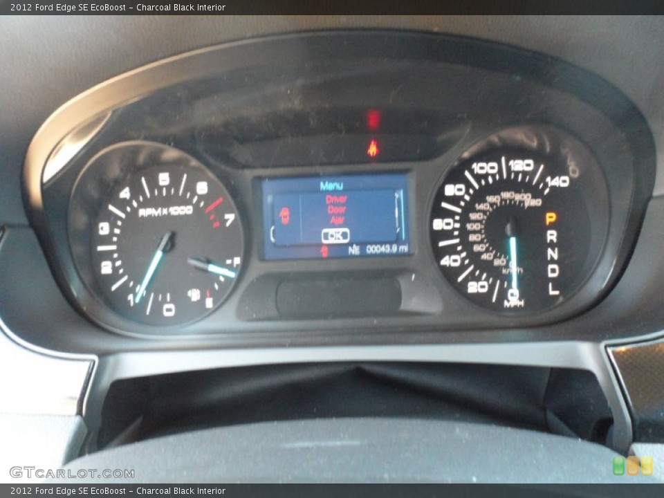 Charcoal Black Interior Gauges for the 2012 Ford Edge SE EcoBoost #59053109