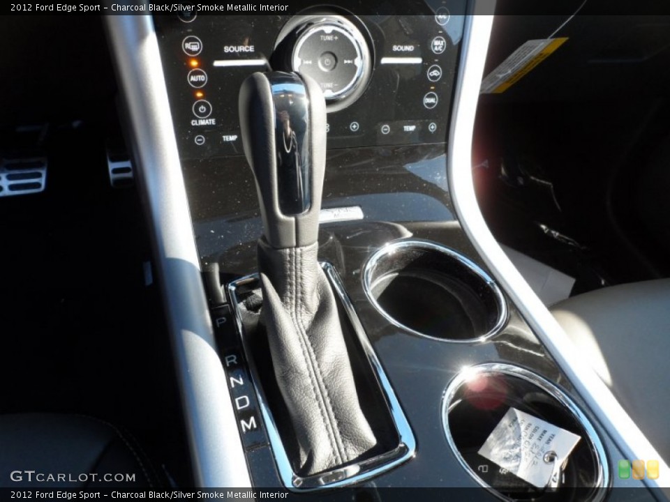 Charcoal Black/Silver Smoke Metallic Interior Transmission for the 2012 Ford Edge Sport #59053230