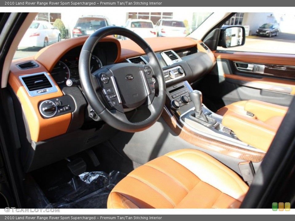 Premium Tan/Tan Stitching Interior Photo for the 2010 Land Rover Range Rover Sport Supercharged #59054930