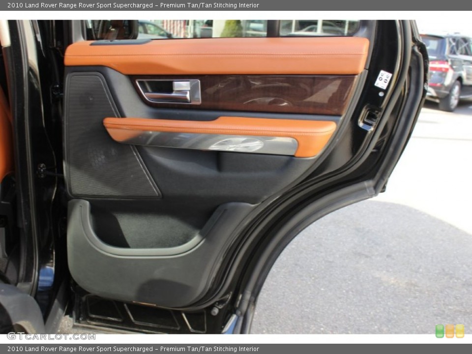 Premium Tan/Tan Stitching Interior Door Panel for the 2010 Land Rover Range Rover Sport Supercharged #59055071