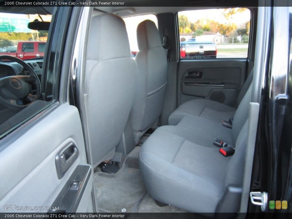 Very Dark Pewter Interior Photo for the 2006 Chevrolet Colorado Z71 Crew Cab #59055341