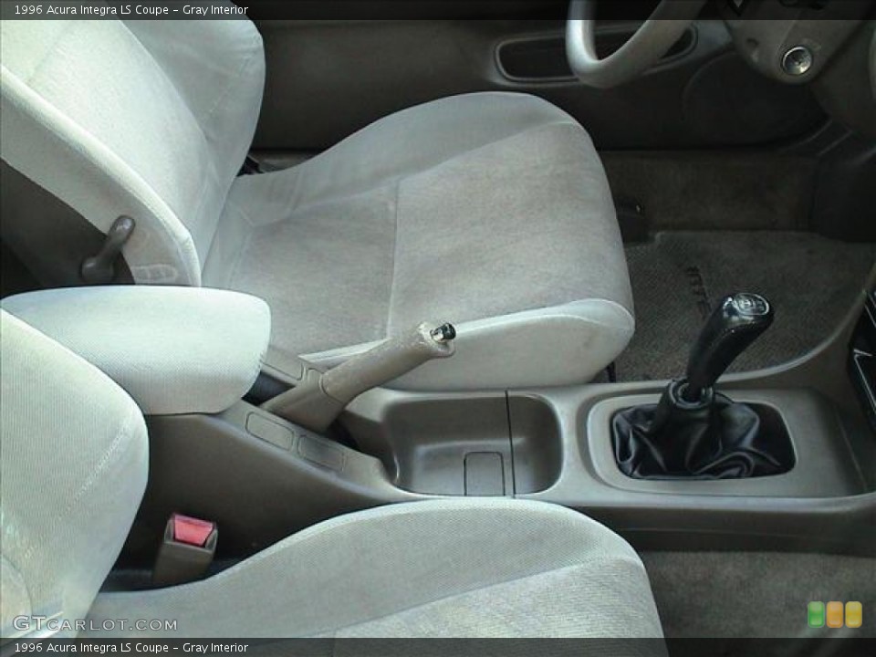 Gray 1996 Acura Integra Interiors