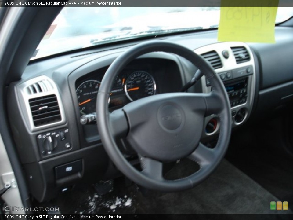 Medium Pewter Interior Steering Wheel for the 2009 GMC Canyon SLE Regular Cab 4x4 #59055860