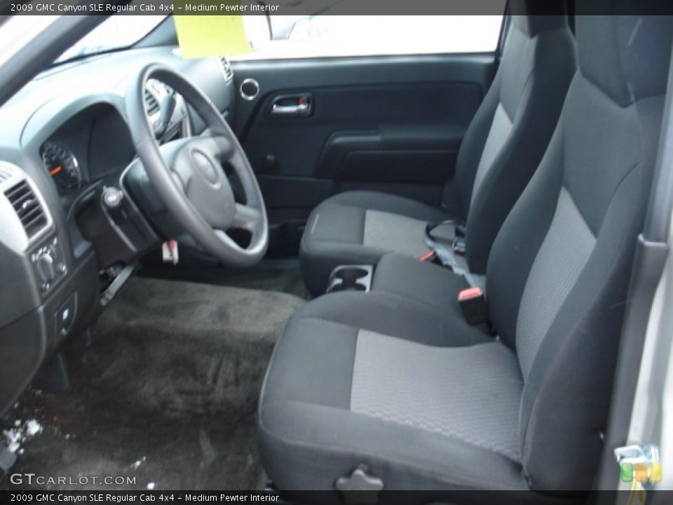 Medium Pewter Interior Photo for the 2009 GMC Canyon SLE Regular Cab 4x4 #59055869