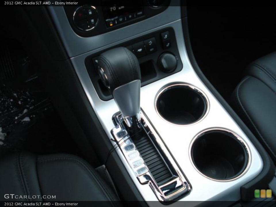 Ebony Interior Transmission for the 2012 GMC Acadia SLT AWD #59056286