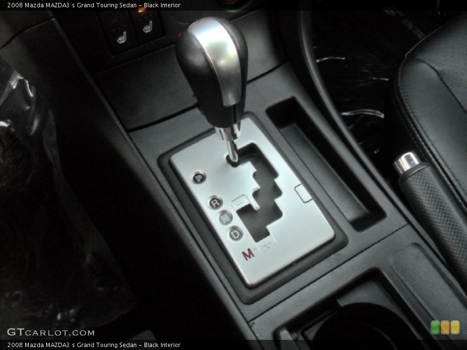 Black Interior Transmission for the 2008 Mazda MAZDA3 s Grand Touring Sedan #59058943